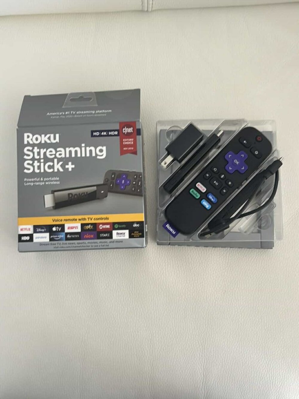 Roku Streaming Stick+ | HD/4K/HDR Streaming Device with Long-range Wireless